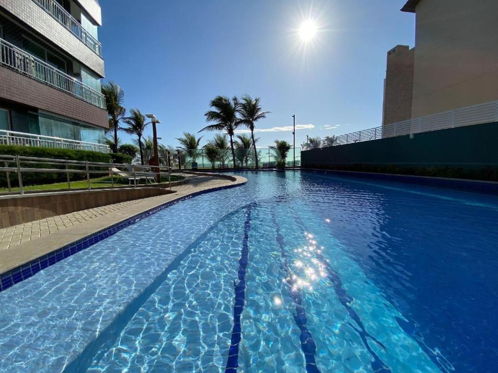 Apartamento No Porto Das Dunas - Beach Way 福塔雷萨 外观 照片