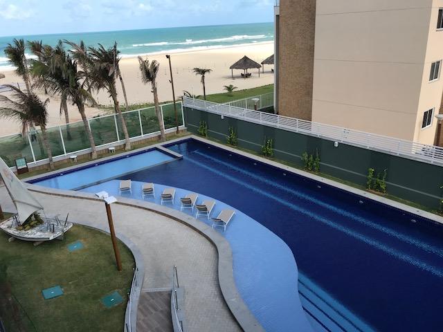 Apartamento No Porto Das Dunas - Beach Way 福塔雷萨 外观 照片