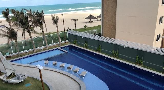 Apartamento No Porto Das Dunas - Beach Way 福塔雷萨 外观 照片